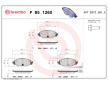 Sada brzdových platničiek kotúčovej brzdy BREMBO P 85 126X