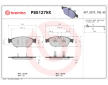 Sada brzdových destiček, kotoučová brzda BREMBO P85127NX