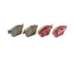 Sada brzdových destiček, kotoučová brzda BREMBO P85128NX