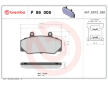 Sada brzdových destiček, kotoučová brzda BREMBO P 86 006