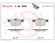 Sada brzdových destiček, kotoučová brzda BREMBO P 86 029E