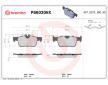 Sada brzdových platničiek kotúčovej brzdy BREMBO P86030NX