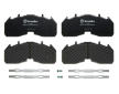 Sada brzdových destiček, kotoučová brzda BREMBO P A9 003