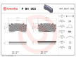 Sada brzdových destiček, kotoučová brzda BREMBO P B4 002