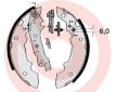 Sada brzdových čelistí BREMBO S 68 512