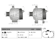 Alternátor DENSO DAN1319