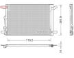Kondenzátor, klimatizace DENSO DCN32024