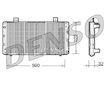 Chladič, chlazení motoru DENSO DRM25003