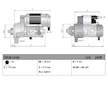 Startér DENSO DSN1208