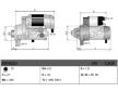 Startér DENSO DSN3021