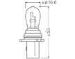 Žárovka, světlo denního provozu / obrysové světlo OSRAM 6851