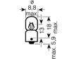 Žárovka, světlo pro čtení (interiér vozidla) OSRAM 3797