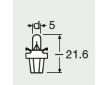 Žárovka, přídavné brzdové světlo OSRAM 2752MF