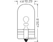 Zarovka, svetlo pro cteni (interier vozidla) OSRAM 2845-02B