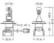 Zarovka, mlhovka OSRAM 64193DWINT-2HFB