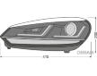 Hlavní světlomety - sada ams-OSRAM LEDHL102-CM