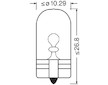 Zarovka, svetlo pro cteni (interier vozidla) ams-OSRAM 2825CBN-02B