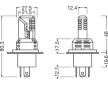 żiarovka pre hmlové svetlo ams-OSRAM 64193DWESY-2HB