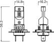 żiarovka pre hmlové svetlo ams-OSRAM 64210DWESY2-2HB
