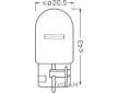 Žárovka, světlo denního provozu / obrysové světlo OSRAM 7505-02B