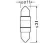 Zarovka, svetlo pro cteni (interier vozidla) ams-OSRAM 6438DWP-01B