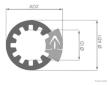 Distanční držák HERTH+BUSS ELPARTS 50230320