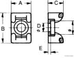 Upevnovaci sokl, kabelova svorka HERTH+BUSS ELPARTS 50265713