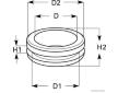 Těsnicí / ochranná zátka HERTH+BUSS ELPARTS 50280312