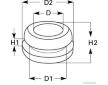 Těsnicí / ochranná zátka HERTH+BUSS ELPARTS 50280314