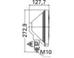 Dálkový světlomet HERTH+BUSS ELPARTS 81680027