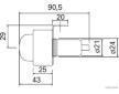 Obrysové světlo HERTH+BUSS ELPARTS 82710025