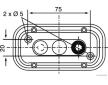 Boční obrysové světlo HERTH+BUSS ELPARTS 82710081