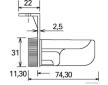 Boční obrysové světlo HERTH+BUSS ELPARTS 82710197