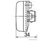 Boční obrysové světlo HERTH+BUSS ELPARTS 82710220
