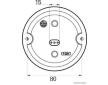 Zadni svetlo HERTH+BUSS ELPARTS 82850111