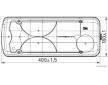 Zadní světlo HERTH+BUSS ELPARTS 83830068