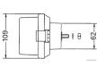 Zadní světlo HERTH+BUSS ELPARTS 83840533