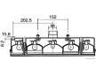 Zadní světlo HERTH+BUSS ELPARTS 83840712
