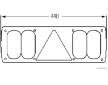Zadní světlo HERTH+BUSS ELPARTS 83840809