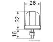 Osvětlení poznávací značky HERTH+BUSS ELPARTS 84750016