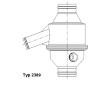 Termostat, chladivo BorgWarner (Wahler) 2389.75/1