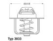 Termostat, chladivo WAHLER 3033.78D