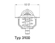 Termostat, chladivo WAHLER 3100.88D