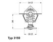 Termostat, chladivo WAHLER 3159.82D