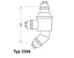 Termostat, chladivo BorgWarner (Wahler) 3344.80