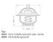 Termostat, chladivo BorgWarner (Wahler) 4008.79D