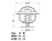 Termostat, chladivo WAHLER 4022.82D