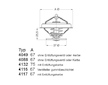 Termostat, chladivo BorgWarner (Wahler) 4088.80D