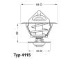 Termostat, chladivo WAHLER 4115.92D