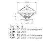 Termostat, chladivo BorgWarner (Wahler) 4123.80D